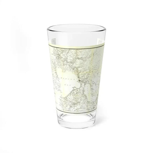 Asia - Luzon, Theatre of Military Operations (1899) (Map) Pint Glass 16oz 16oz - Go Mug Yourself
