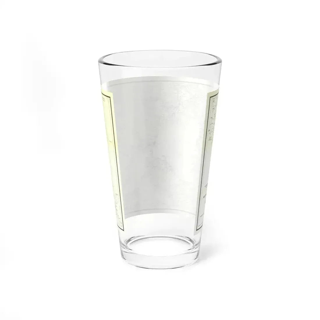 Asia - Luzon, Theatre of Military Operations (1899) (Map) Pint Glass 16oz - Go Mug Yourself