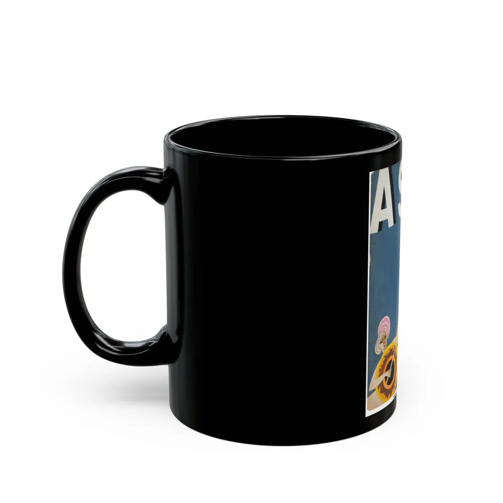 Asia magazine cover, December 1933 - Black Coffee Mug-Go Mug Yourself