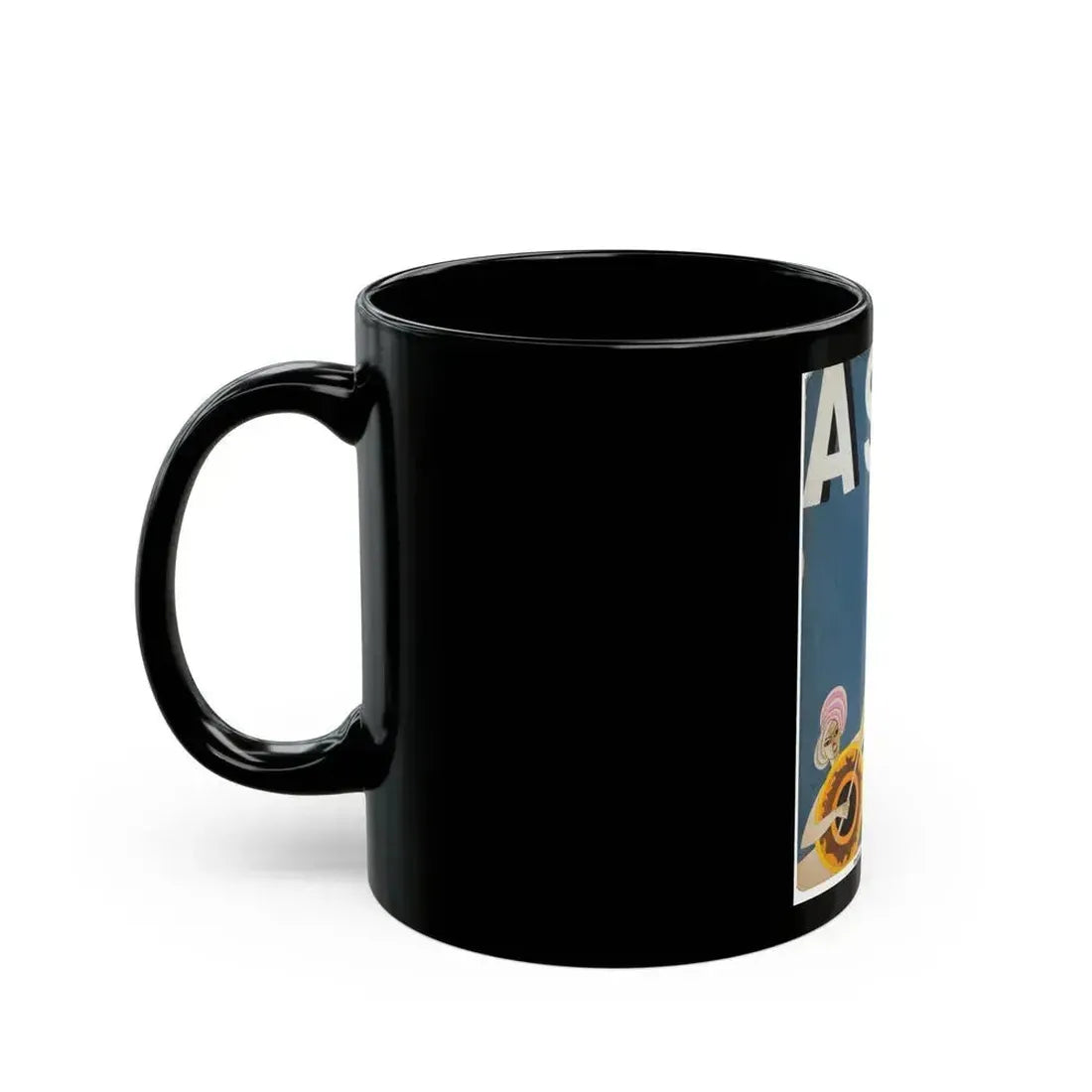 Asia magazine cover, December 1933 - Black Coffee Mug - Go Mug Yourself