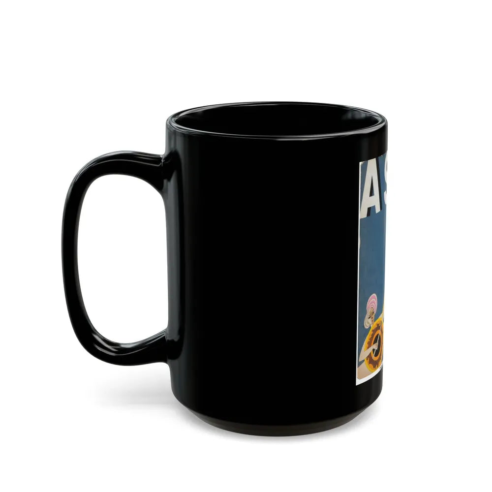 Asia magazine cover, December 1933 - Black Coffee Mug-Go Mug Yourself