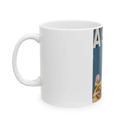 Asia magazine cover, December 1933 - White Coffee Mug-Go Mug Yourself