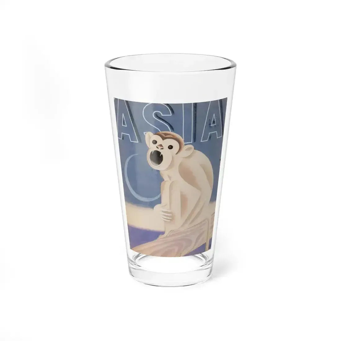 Asia magazine cover, July 1935 (Magazine Illustration) Pint Glass 16oz - Go Mug Yourself