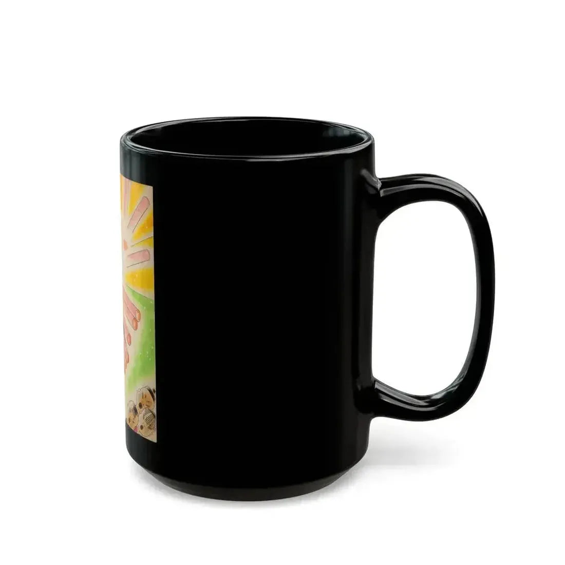 Asia magazine cover, July-August 1932 - Black Coffee Mug - Go Mug Yourself