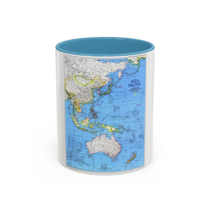 Asia-Pacific (1989) (Map) Accent Coffee Mug-11oz-Light Blue-Go Mug Yourself