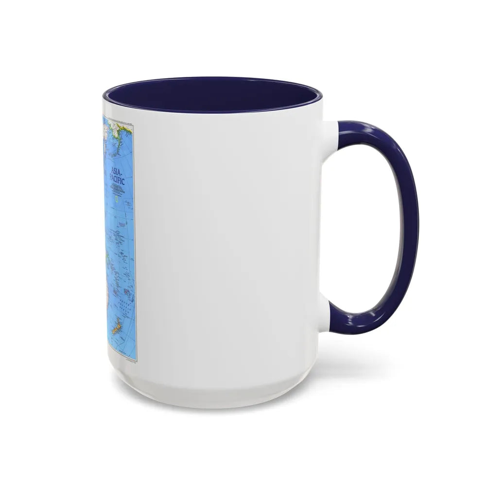 Asia-Pacific (1989) (Map) Accent Coffee Mug-Go Mug Yourself