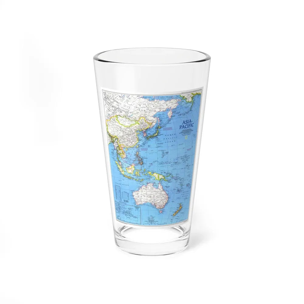 Asia-Pacific (1989) (Map) Pint Glass 16oz-16oz-Go Mug Yourself