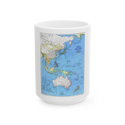 Asia-Pacific (1989) (Map) White Coffee Mug-15oz-Go Mug Yourself