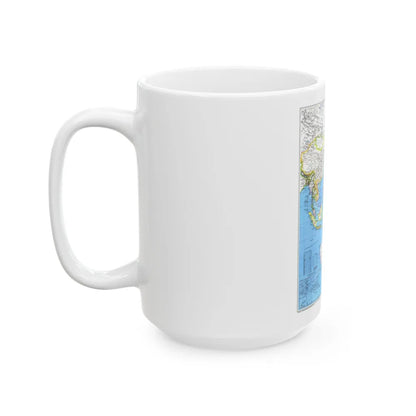 Asia-Pacific (1989) (Map) White Coffee Mug-Go Mug Yourself