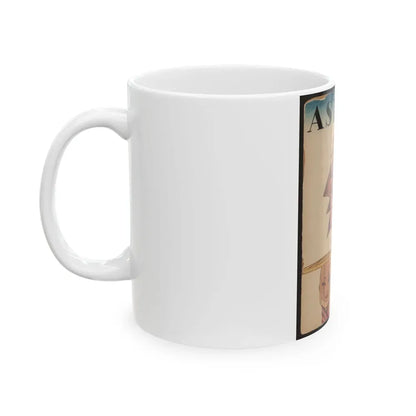 Asia, preliminary magazine cover, circa 1930s. - White Coffee Mug - Go Mug Yourself