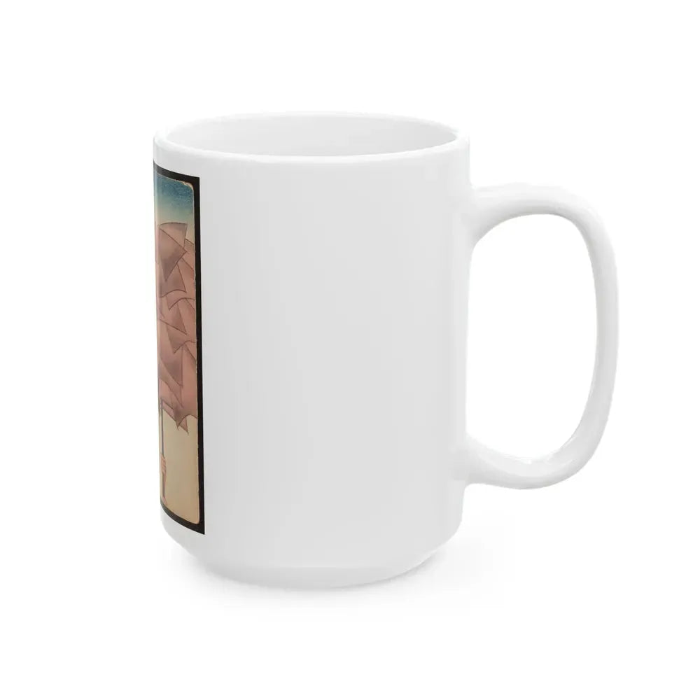 Asia, preliminary magazine cover, circa 1930s. - White Coffee Mug - Go Mug Yourself