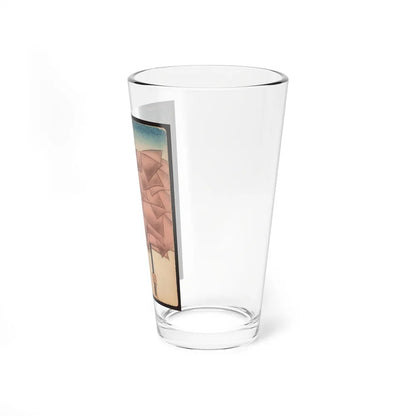 Asia, preliminary magazine cover, circa 1930s. (Magazine Illustration) Pint Glass 16oz-Go Mug Yourself