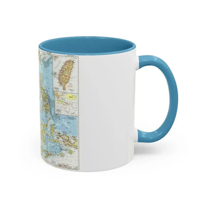 Asia - Southeast (1955) (Map) Accent Coffee Mug - Go Mug Yourself