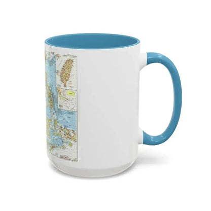 Asia - Southeast (1955) (Map) Accent Coffee Mug - Go Mug Yourself