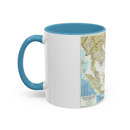Asia - Southeast (1955) (Map) Accent Coffee Mug - Go Mug Yourself