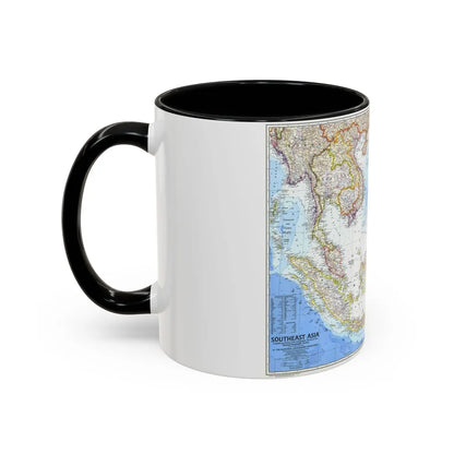 Asia - Southeast (1968) (Map) Accent Coffee Mug-Go Mug Yourself