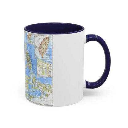 Asia - Southeast (1968) (Map) Accent Coffee Mug - Go Mug Yourself