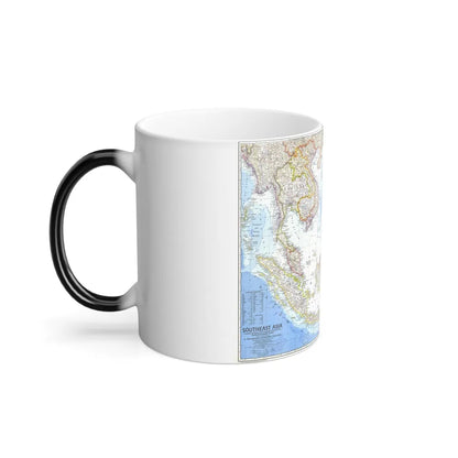 Asia - Southeast (1968) (Map) Color Changing Mug 11oz-Go Mug Yourself