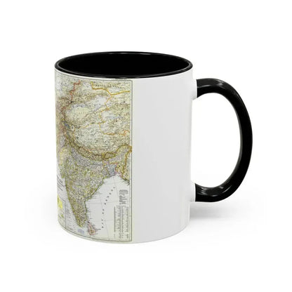 Asia - Southwest (1952) (Map) Accent Coffee Mug - Go Mug Yourself