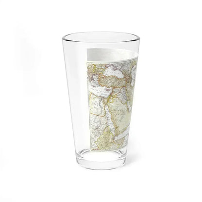 Asia - Southwest (1952) (Map) Pint Glass 16oz - Go Mug Yourself