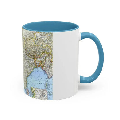 Asia - Southwest (1963) (Map) Accent Coffee Mug - Go Mug Yourself