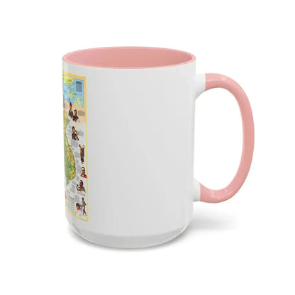 Asia - The Peoples of Mainland Southeast (1971) (Map) Accent Coffee Mug - Go Mug Yourself