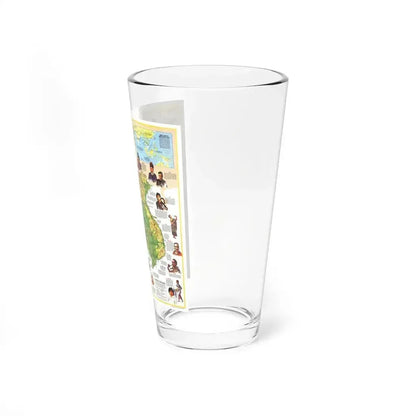 Asia - The Peoples of Mainland Southeast (1971) (Map) Pint Glass 16oz - Go Mug Yourself