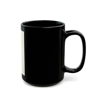 Asia - Viet Nam, Cambodia, Laos--Index (1965) (Map) Black Coffee Mug - Go Mug Yourself
