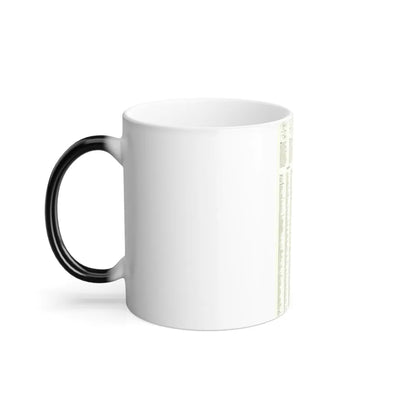 Asia - Viet Nam, Cambodia, Laos-Index (1965) (Map) Color Changing Mug 11oz-Go Mug Yourself