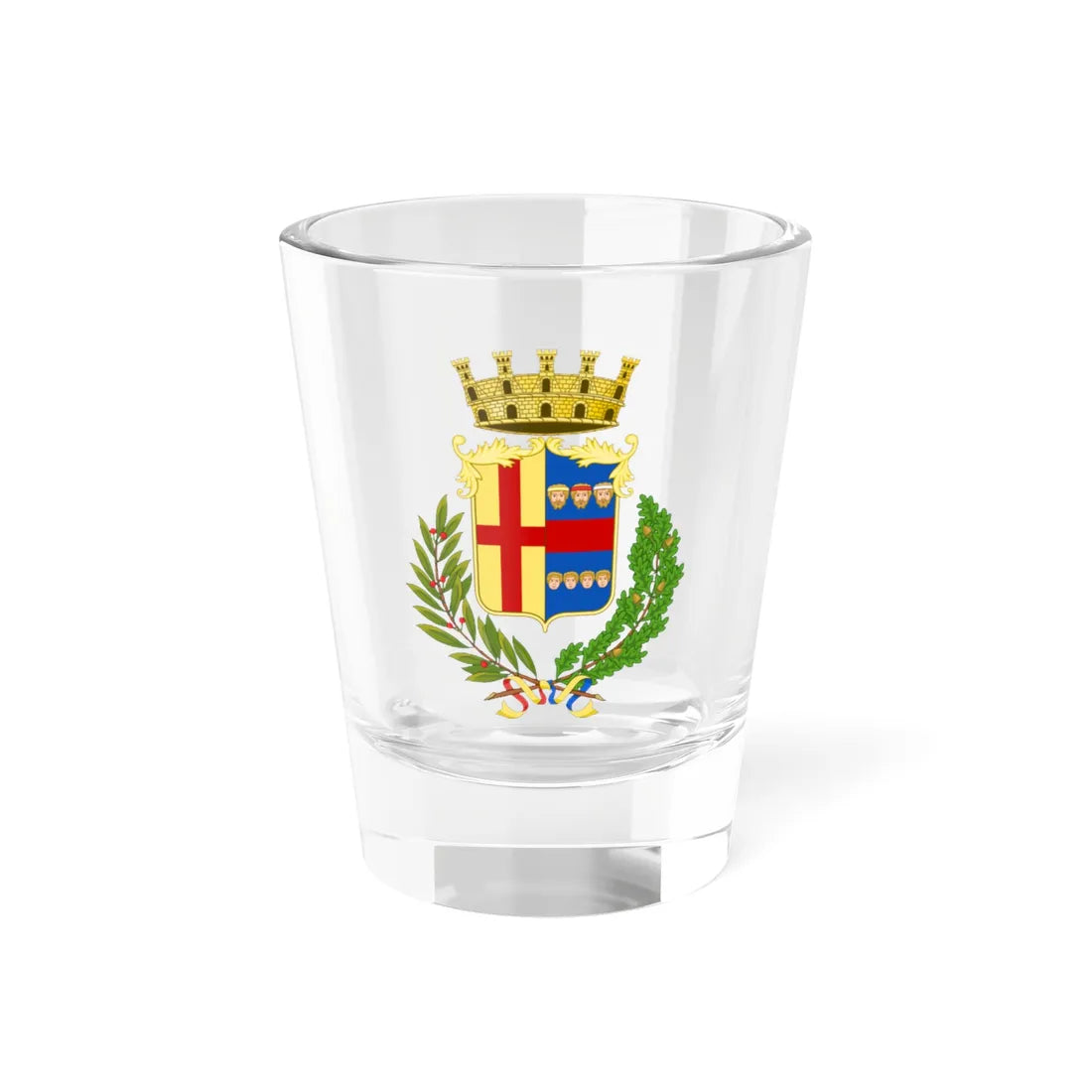 Asiago-Stemma (Italy) (Coat of Arms) Shot Glass 1.5oz 1.5oz - Go Mug Yourself