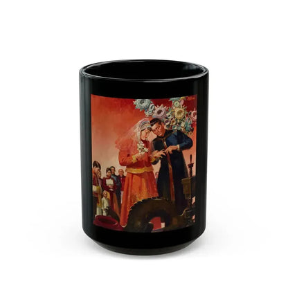 Asian Wedding - Black Coffee Mug 15oz - Go Mug Yourself