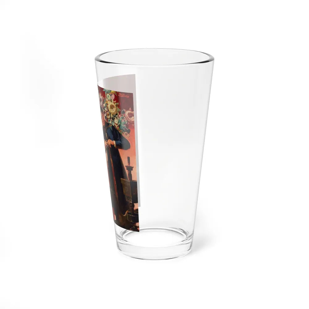 Asian Wedding (Magazine Illustration) Pint Glass 16oz-Go Mug Yourself