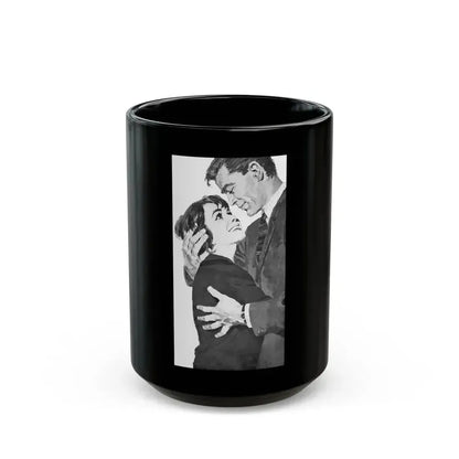 Ask Any Woman by Jacques Gillies, Woman magazine, 1960 - Black Coffee Mug 15oz - Go Mug Yourself