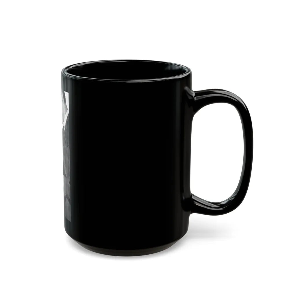 Ask Any Woman by Jacques Gillies, Woman magazine, 1960 - Black Coffee Mug-Go Mug Yourself