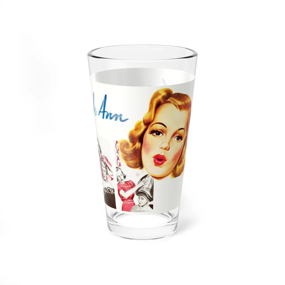 Ask for Miss Joann, 1941 (Magazine Illustration) Pint Glass 16oz-Go Mug Yourself