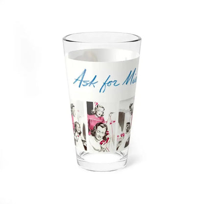 Ask for Miss Joann, 1941 (Magazine Illustration) Pint Glass 16oz - Go Mug Yourself