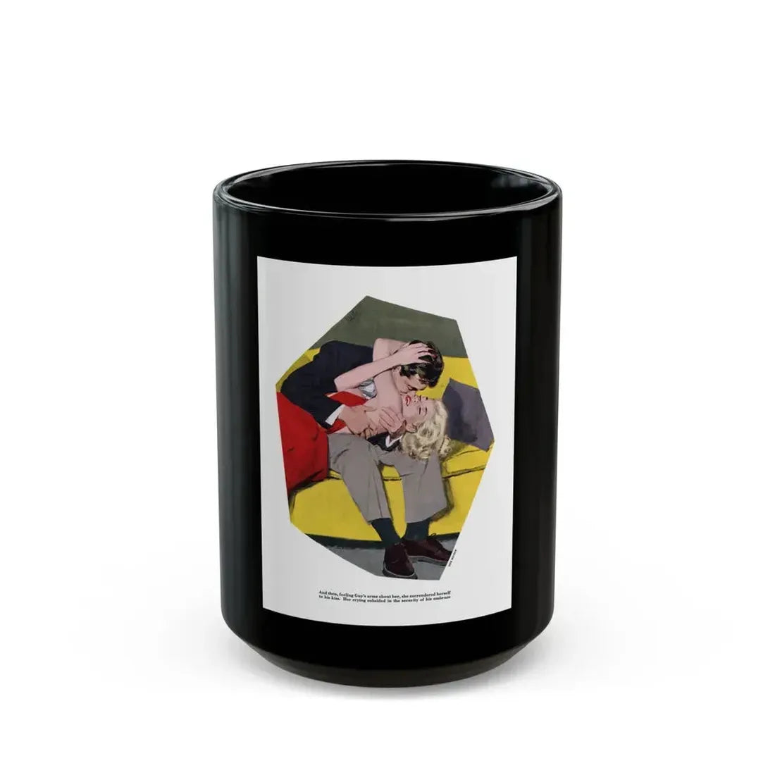 Ask for the Moon, Collier's, March 5, 1954 - Black Coffee Mug 15oz - Go Mug Yourself