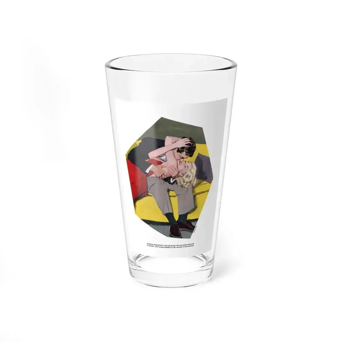 Ask for the Moon, Collier's, March 5, 1954 (Magazine Illustration) Pint Glass 16oz 16oz - Go Mug Yourself