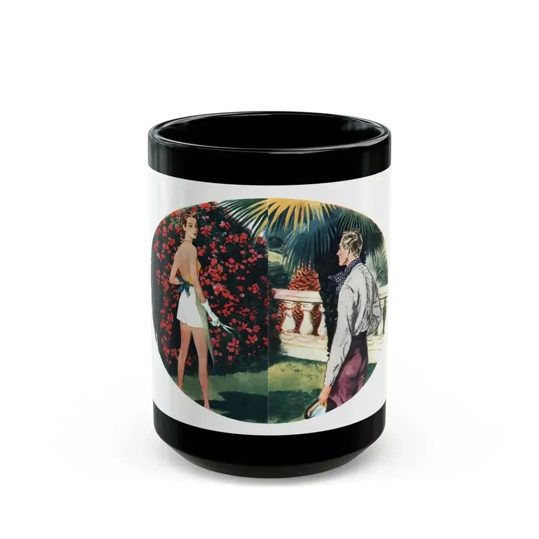 Ask Me No Questions (1), The American Magazine, June 1937 - Black Coffee Mug 15oz - Go Mug Yourself