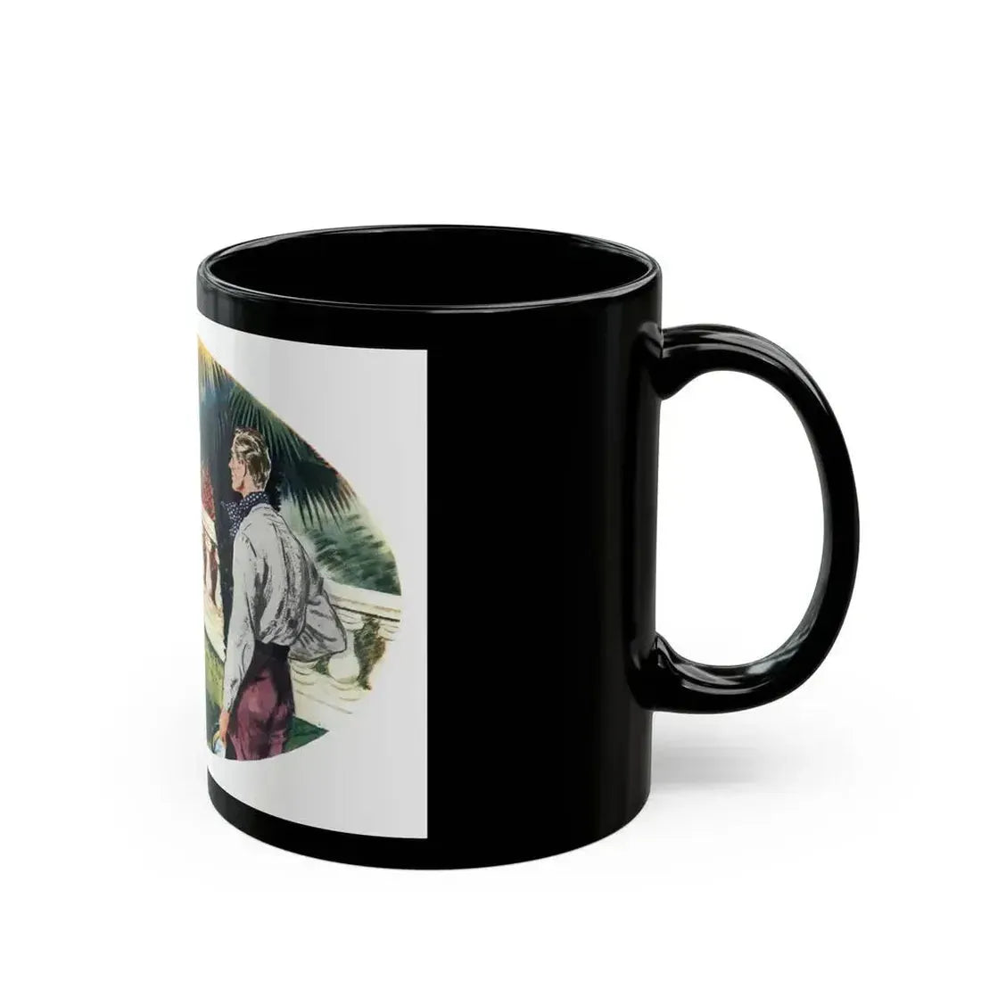 Ask Me No Questions (1), The American Magazine, June 1937 - Black Coffee Mug - Go Mug Yourself