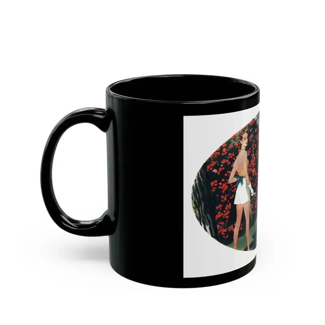 Ask Me No Questions (1), The American Magazine, June 1937 - Black Coffee Mug - Go Mug Yourself
