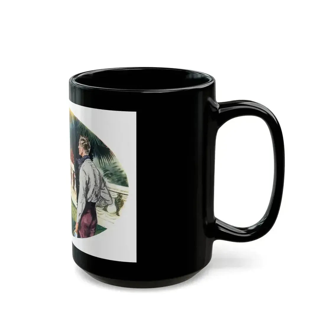 Ask Me No Questions (1), The American Magazine, June 1937 - Black Coffee Mug - Go Mug Yourself