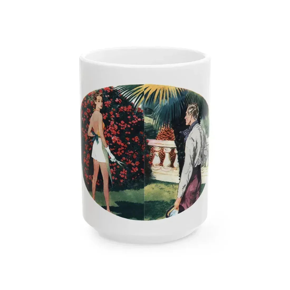 Ask Me No Questions (1), The American Magazine, June 1937 - White Coffee Mug 15oz - Go Mug Yourself