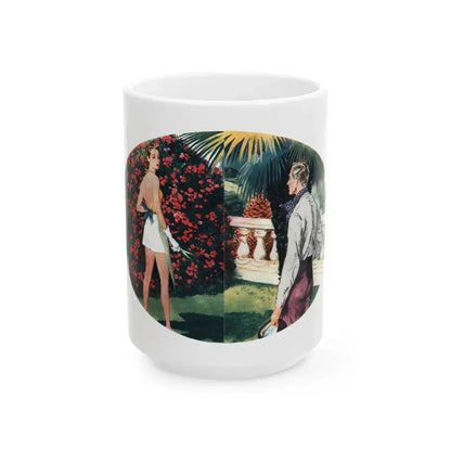 Ask Me No Questions (1), The American Magazine, June 1937 - White Coffee Mug 15oz - Go Mug Yourself