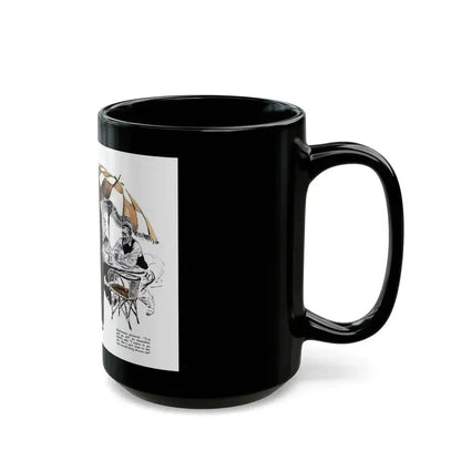 Ask Me No Questions (2), The American Magazine, June 1937 - Black Coffee Mug - Go Mug Yourself