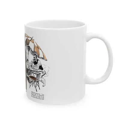 Ask Me No Questions (2), The American Magazine, June 1937 - White Coffee Mug - Go Mug Yourself