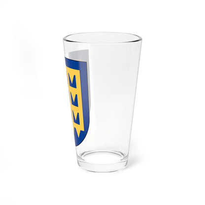 Aska vapen (Sweden) (Coat of Arms) Pint Glass 16oz - Go Mug Yourself