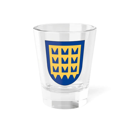Aska vapen (Sweden) (Coat of Arms) Shot Glass 1.5oz 1.5oz - Go Mug Yourself
