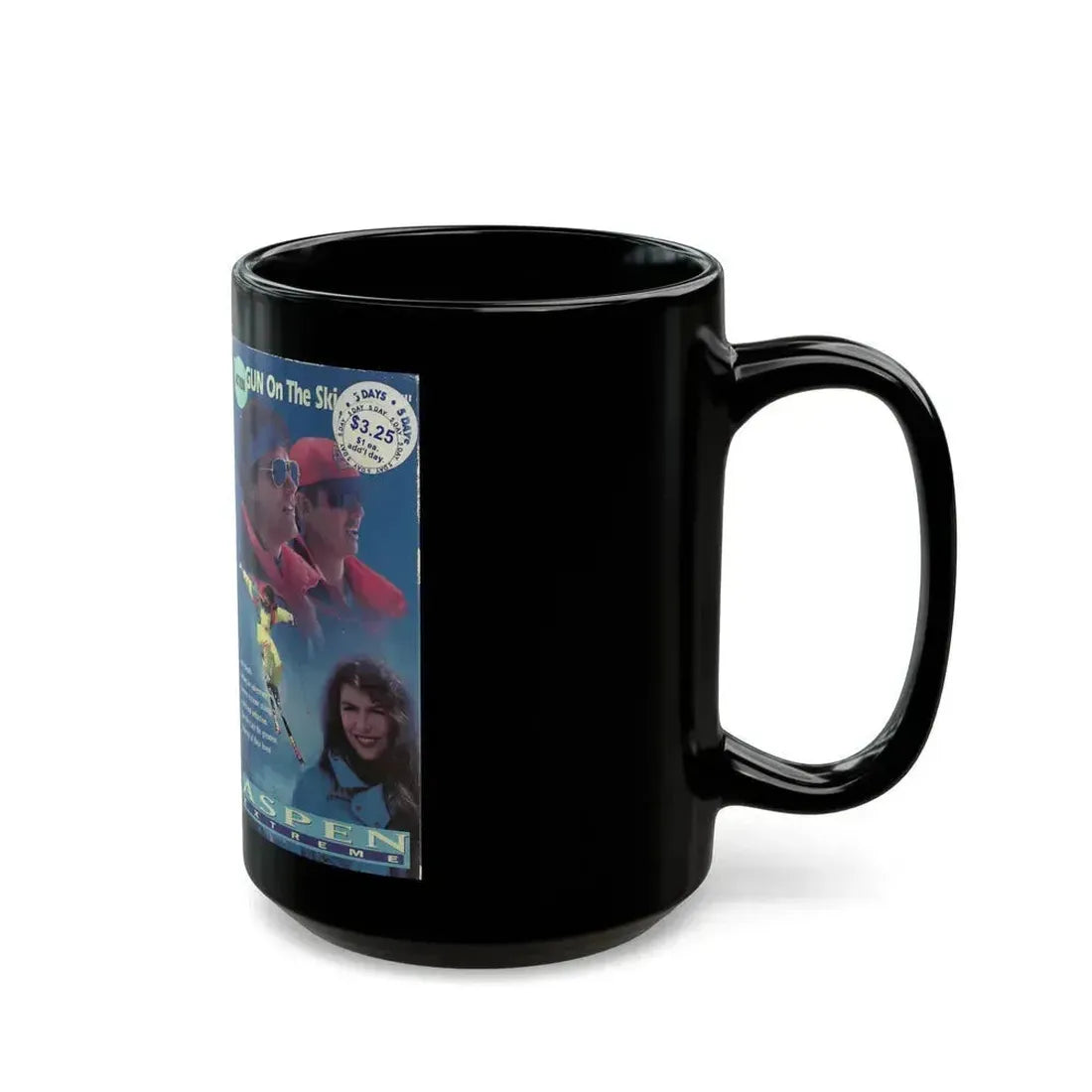 ASPEN EXTREME (VHS COVER) - Black Coffee Mug - Go Mug Yourself