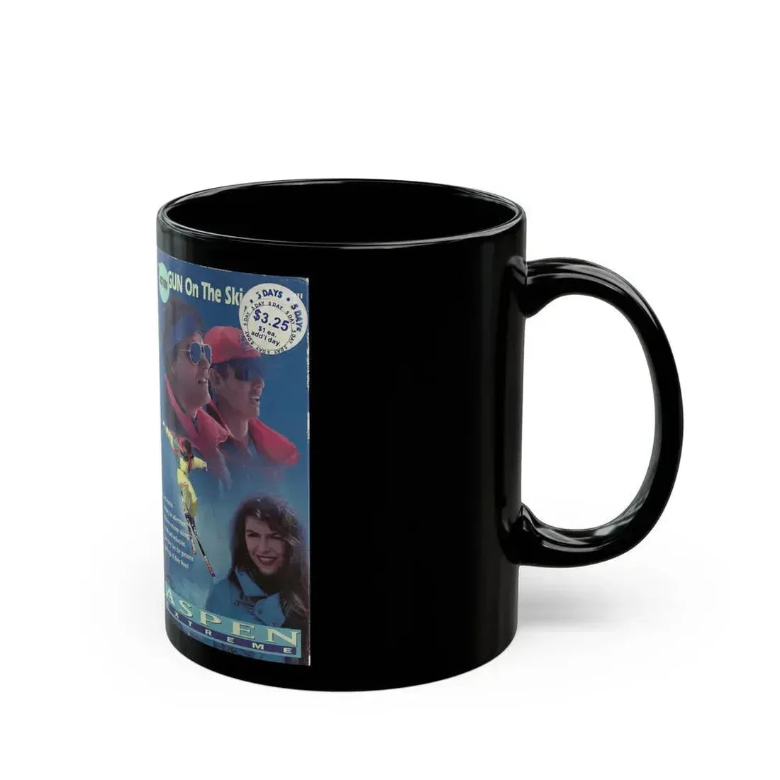 ASPEN EXTREME (VHS COVER) - Black Coffee Mug - Go Mug Yourself